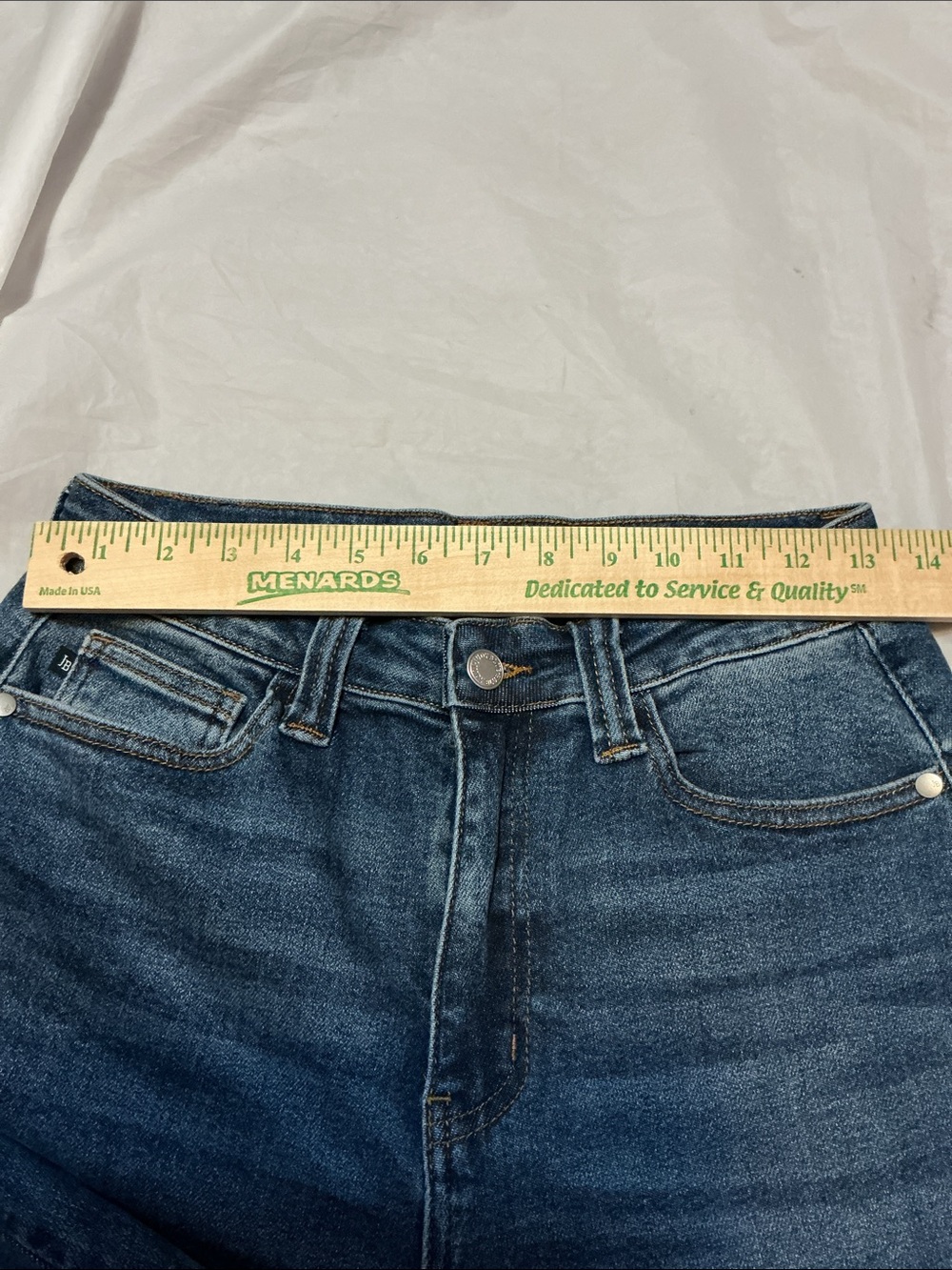 Judy Blue wide leg size 7/28 excellent condition - Picture 7 of 8